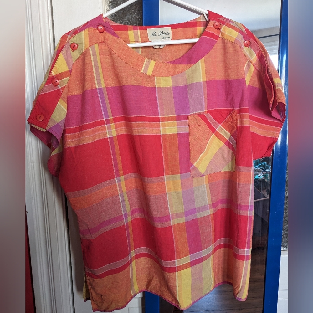 Blake by Devon Vintage Plaid Shirt